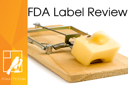 FDA Label Review Consultant