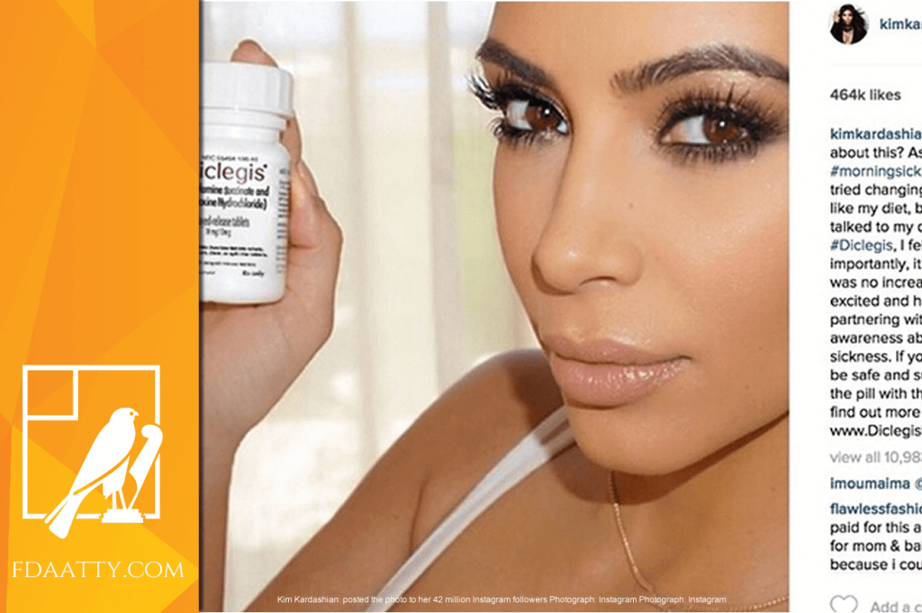 Kim Kardashian FDA Morning Sickness